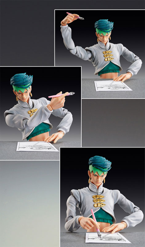 JoJo's Bizarre Adventure Heaven's Door Action Figures, Rohan