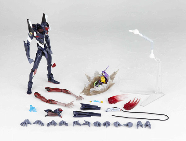 AmiAmi [Character u0026 Hobby Shop] | (Pre-owned ITEM:A-/BOX:B)Revoltech  Yamaguchi No.106 Evangelion Evolution EVA-03 Production Model From Rebuild  of Evangelion(Released)