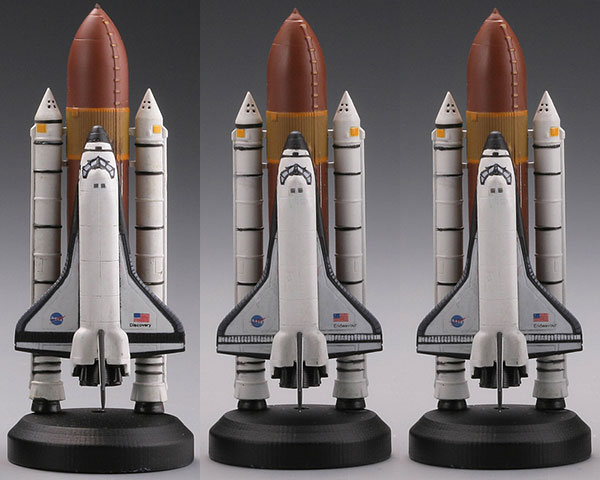 た*ん様 技MIXシリーズ　1/700 スペースシャトルセット　A　B　セット スペースシャトルセットA (彩色済みプラモデル) - ホビーサーチ