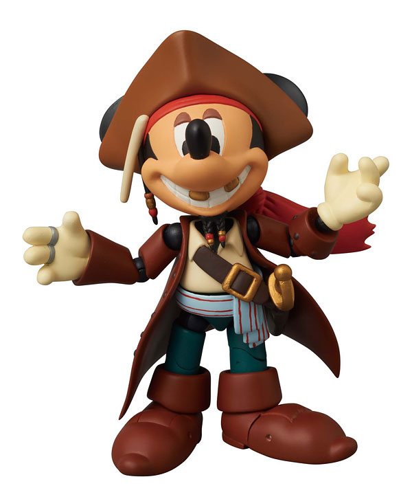 MAF MICKEY MOUSE (JACK SPARROW Ver.)(ノンスケール ABS&ATBC-PVC塗装済みアクションフィギュア) g6bh9ry AmiAmi [Character & Hobby Shop] | Miracle Action Figure No.49