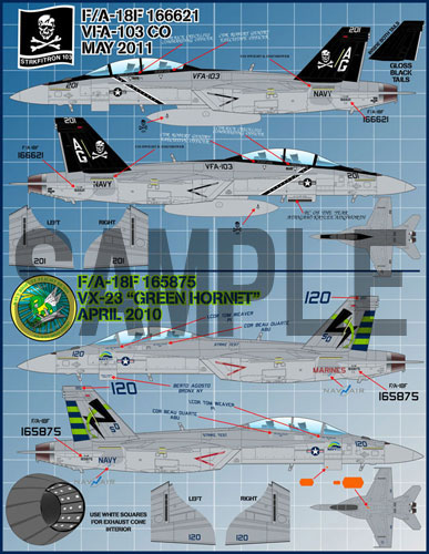 AmiAmi [Character & Hobby Shop] | Afterburner Decals 1/48 F/A-18E 