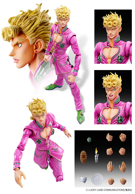  Medicos JoJo's Bizarre Adventure: Part 5-Golden Wind: Purple  Haze Super Action Statue : Toys & Games