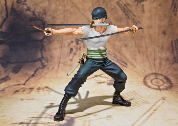 Buy One Piece Figuarts Zero - Roronoa Zoro - Battle Ver. Rengoku Onigiri  (Figures Japanese import)