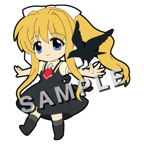 Fate/saber trading strap Pikuriru Rubber Strap Key Chain Saber Lily Armor  New