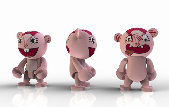 AmiAmi [Character & Hobby Shop] | TREXI Happy Tree Friends