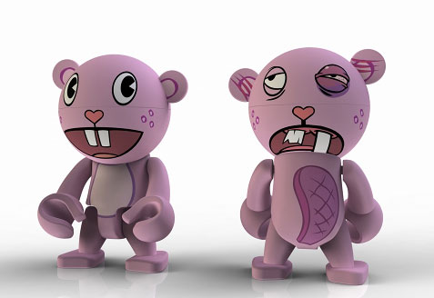 AmiAmi [Character & Hobby Shop] | TREXI Happy Tree Friends