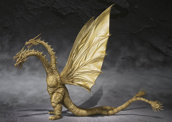 AmiAmi [Character & Hobby Shop] | S.H.MonsterArts - King Ghidorah 