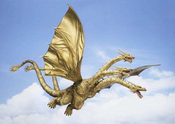 AmiAmi [Character & Hobby Shop] | S.H.MonsterArts - King Ghidorah 