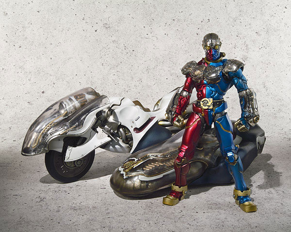 Kikaider 00 VOL.1 & VOL.4 フィギュア BanDai S.I.C. Kikaider00 Red Hakaider
