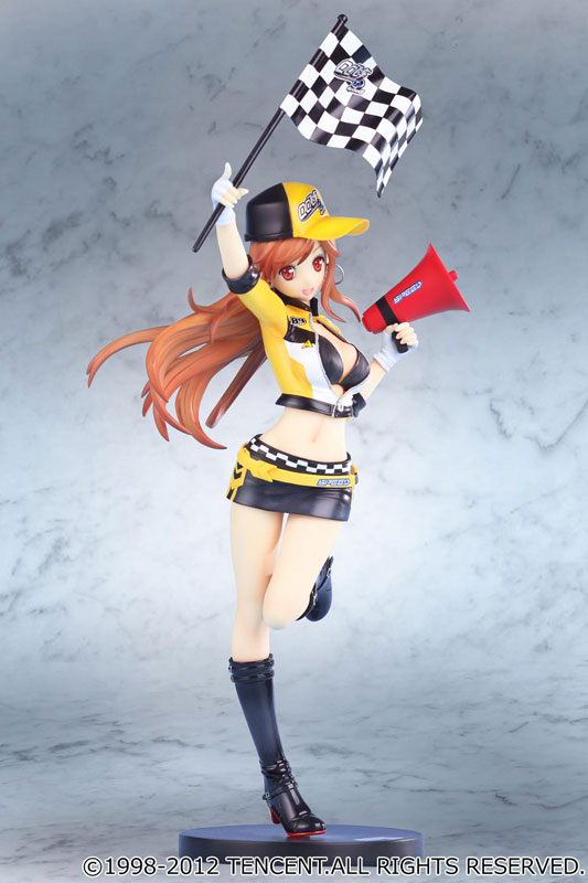 AmiAmi [Character & Hobby Shop] | QQ飞车小橘子1/8 完成品手办(已发售)