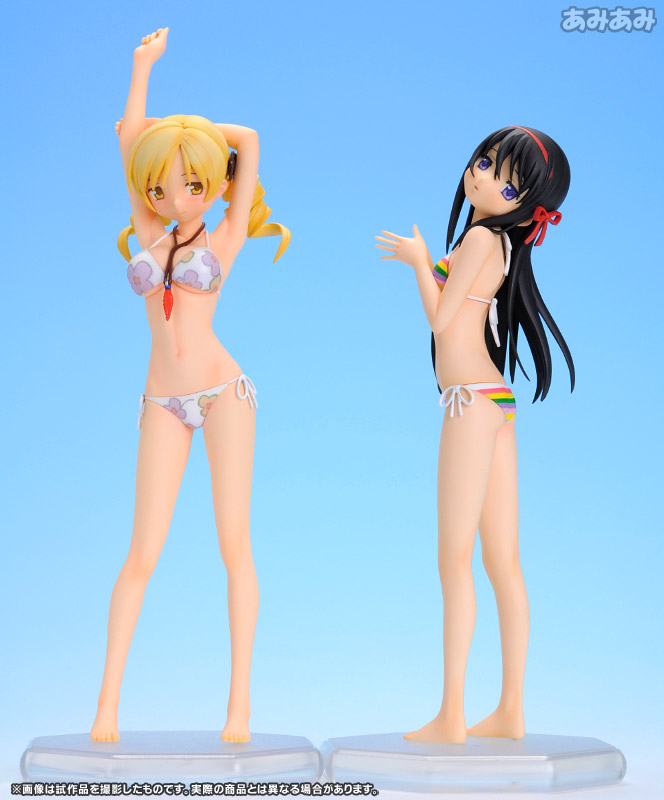Mami Tomoe & Homura Akemi 水着フィギュア 2体セット Mami Tomoe & Homura Akemi 水着フィギュア 2体セット