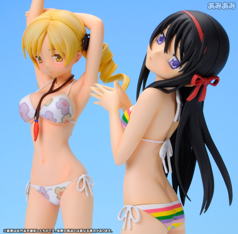 Mami Tomoe & Homura Akemi 水着フィギュア 2体セット AmiAmi [Character & Hobby Shop] | DreamTech - Puella Magi Madoka