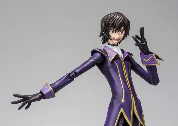 Action figure code geass: lelouch of the rebellion - lelouch