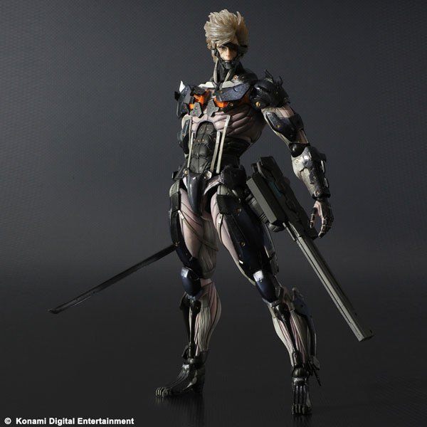 メタルギアライジング 雷電 フィギュア CUSTOM BODY YELLOW Amazon.co.jp: METAL GEAR RISING REVENGEANCE PLAY ARTS改 雷電
