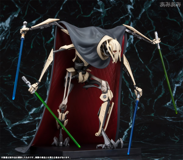 コトブキヤ ARTFX+PLUS / PRE PAINTED MODEL KIT GENERAL GRIEVOUS 1