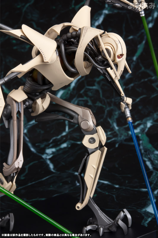 コトブキヤ ARTFX+PLUS / PRE PAINTED MODEL KIT GENERAL GRIEVOUS 1