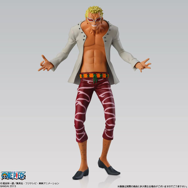 Limited Anime One Piece Donquixote Doflamingo Joker Óculos de Sol