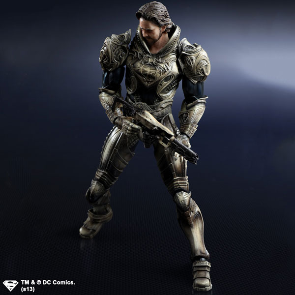 Amazon.com: Square Enix Play Arts Kai JOR EL Man of Steel