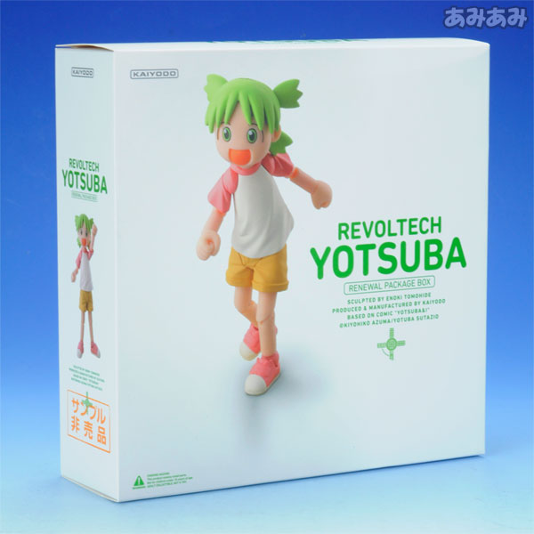 REVOLTECH よつば フィギュア　リニューアルパッケージbox AmiAmi [Character & Hobby Shop] | Yotsuba& Revoltech [Renewal Box