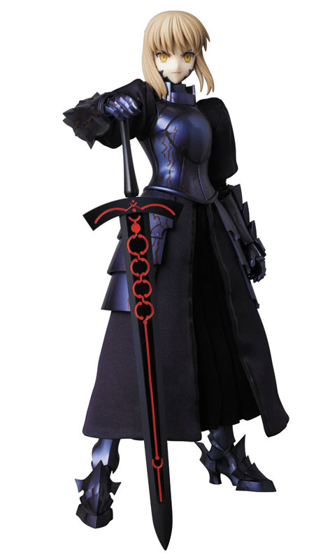 SABRE - リアルアクションヒーローズ No.637 RAH セイバーオルタ Fate/stay night(フェイト/ステイナイト) 完成品 可動フィギュア メディコム・トイ リアルアクションヒーローズ No.637 RAH セイバーオルタ Fate