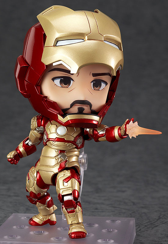 Amiami Character Hobby Shop Nendoroid Iron Man 3 Iron Man Mark 42 Hero S Edition Hall Of Armor Set Released