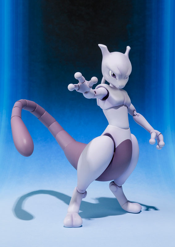 Pokemon Shodo - Mewtwo com Armadura - Original Bandai