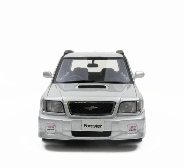 AmiAmi [Character & Hobby Shop] | Hi-Story 1/43 SUBARU Forester S/tb-STi  (2000) Arctic Silver Metallic(Released)