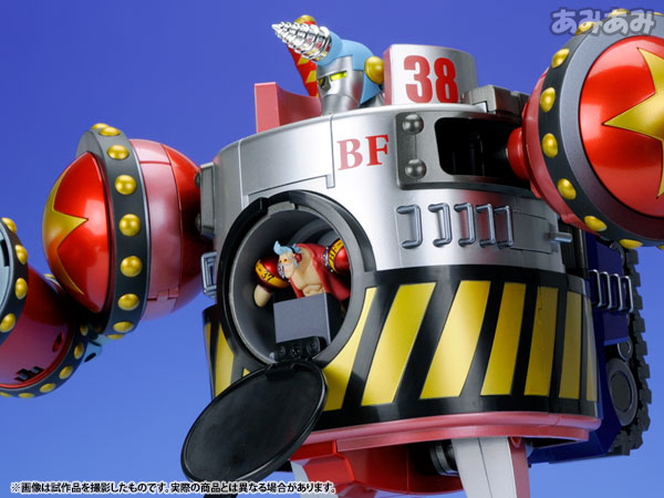 Soul of Chogokin One Piece General Franky GX-63 Action