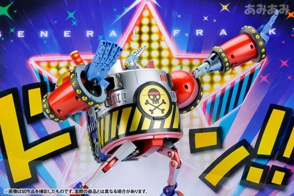 ロボット BANDAI GENERAL FRANKY GX-63 Soul of Chogokin General Franky GX-63 One Piece Bandai