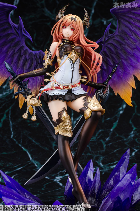 神撃のバハムート　スレイプリンセス・エシュカ　ダークエンジェル・オリヴィエ 1/8 PVC塗装済み完成品 神撃のバハムート ダークエンジェル