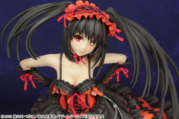 20cm Date A Live Anime Figure Black Dress Casual Wear Kurumi