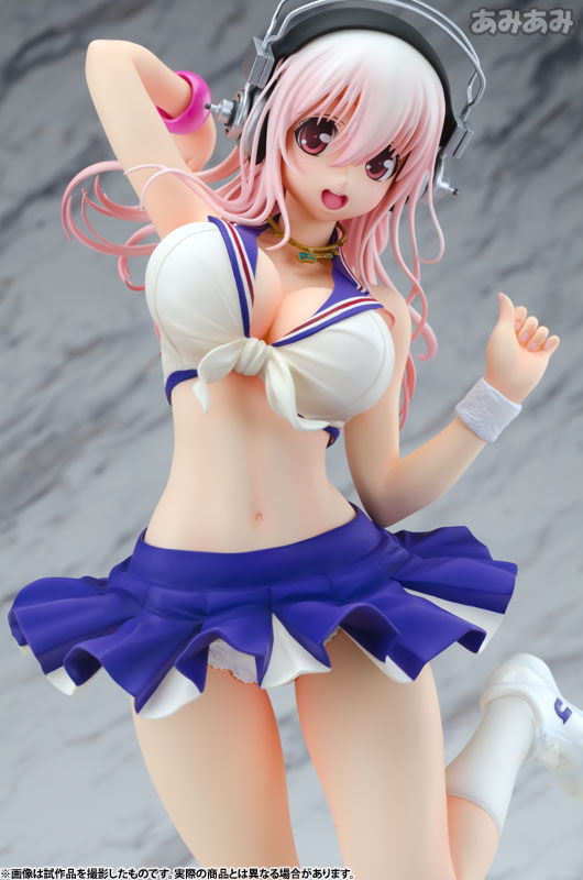 SUPER SONICO Cheer Girl ver. フィギュア Amazon.com: Orchid Seed Nitro Super Sonico PVC Figure