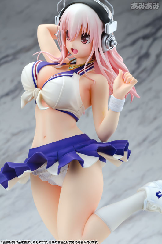 SUPER SONICO Cheer Girl ver. フィギュア Nitro Super Sonic: Super Sonico Cheer Girl Ver. -Sun Kissed-