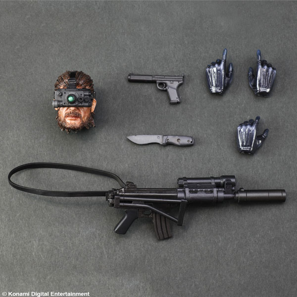 AmiAmi [Character & Hobby Shop] | Play Arts Kai - Metal Gear Solid