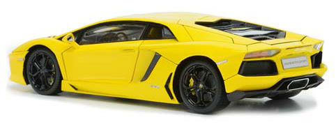 AmiAmi [Character & Hobby Shop] | 1/43 Lamborghini Aventador LP700-4  (Yellow) Full Open/Close(Released)