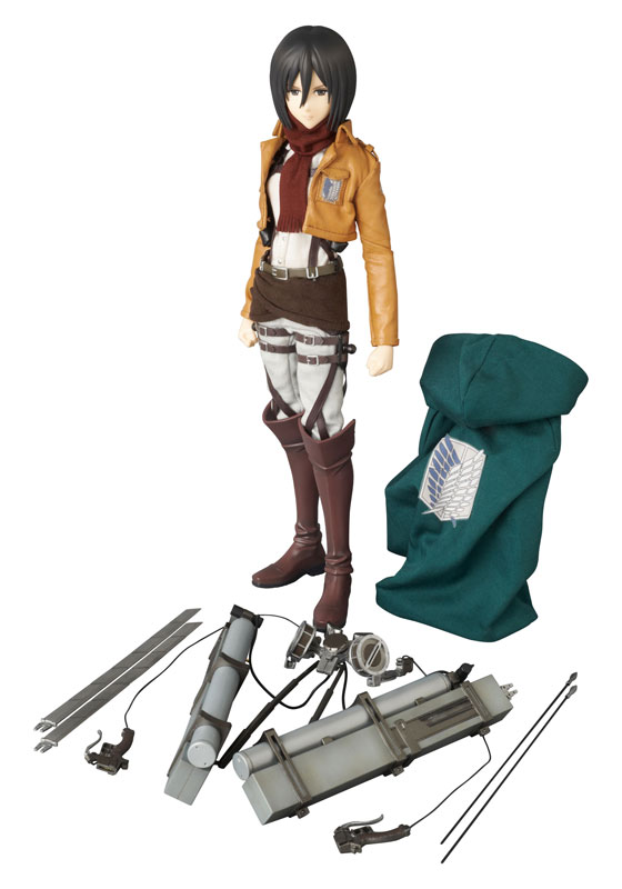 MedicomToy REAL ACTION HEROES No.697 Attack on Titan Levi (Suit Ver.)  Action Figure, Figures & Plastic Kits