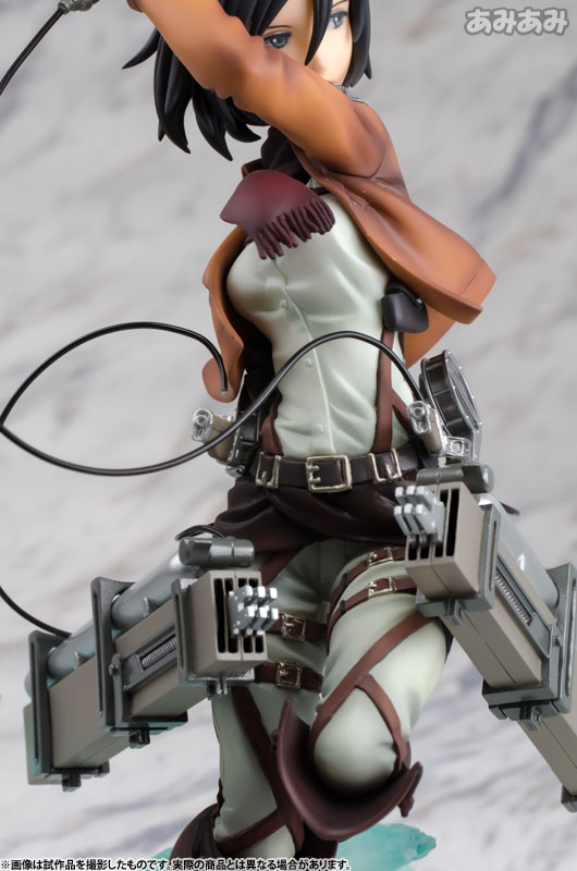 Hewufo Mikasa Ackerman Figma Action Figures Anime PVC Statue Figures  Collection Model Gifts Ornament Toys
