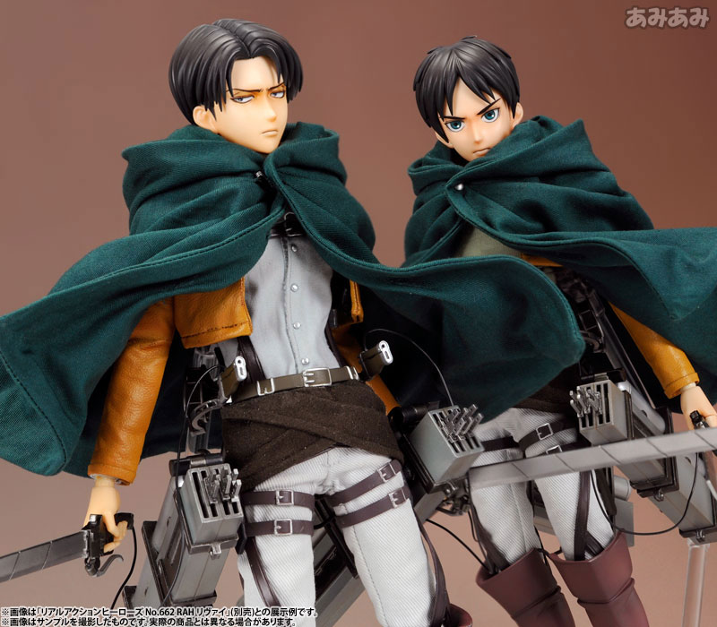 リアルアクションヒーローズ No.668 RAH 進撃の巨人 エレン・イェーガー Amazon.com: Medicom Attack on Titan: Eren Yeager Real Action