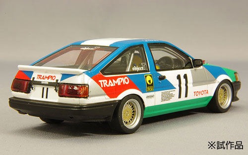 トミカ TRAMPIO LEVIN Toyota Corolla Levin AE86 #11 `Trampio` JTCC 1985 (Diecast