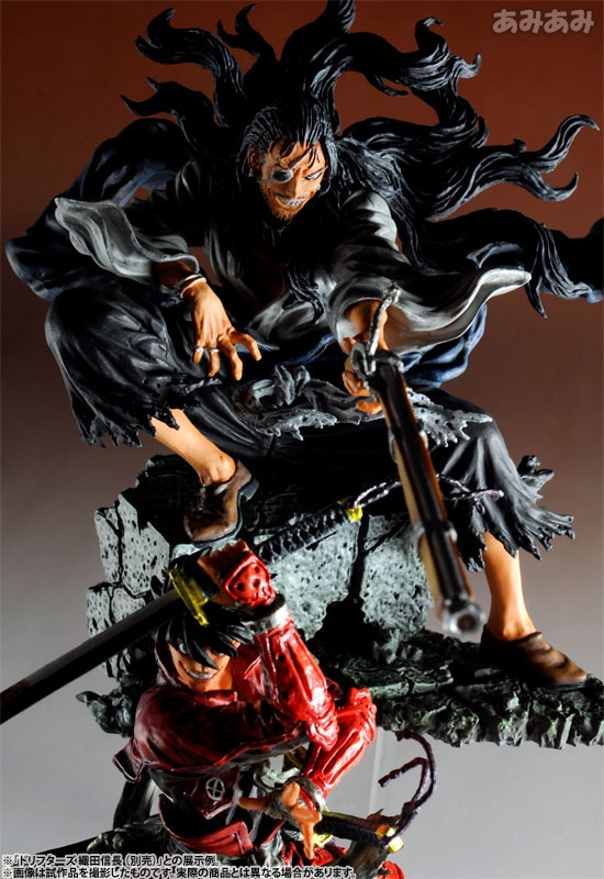 In Stock Original Super Action Statue TV Anime Drifters Toyohisa Shimazu  Action Figure Model Action Anime Toys