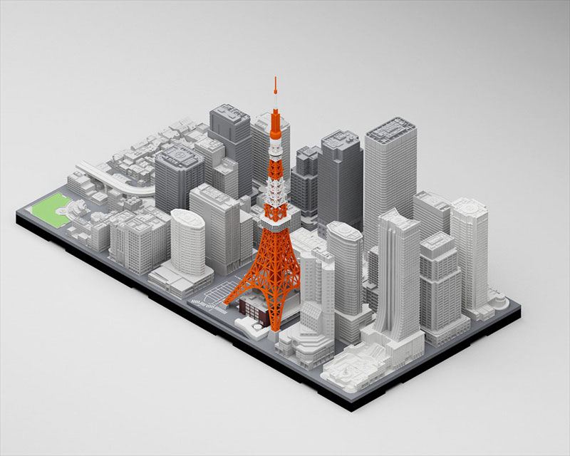 AmiAmi [Character & Hobby Shop] | GEOCRAPER Tokyo Scenery Vol.1