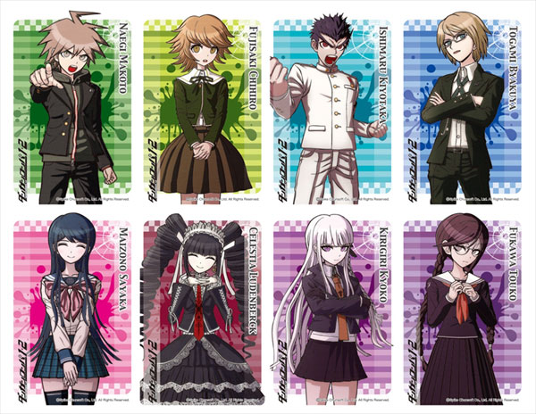 スーパーダンガンロンパ2　PVCクリアしおり　Vol.1　　ダンガンロンパ AmiAmi [Character & Hobby Shop] | Danganronpa 1, 2 Reload - PVC