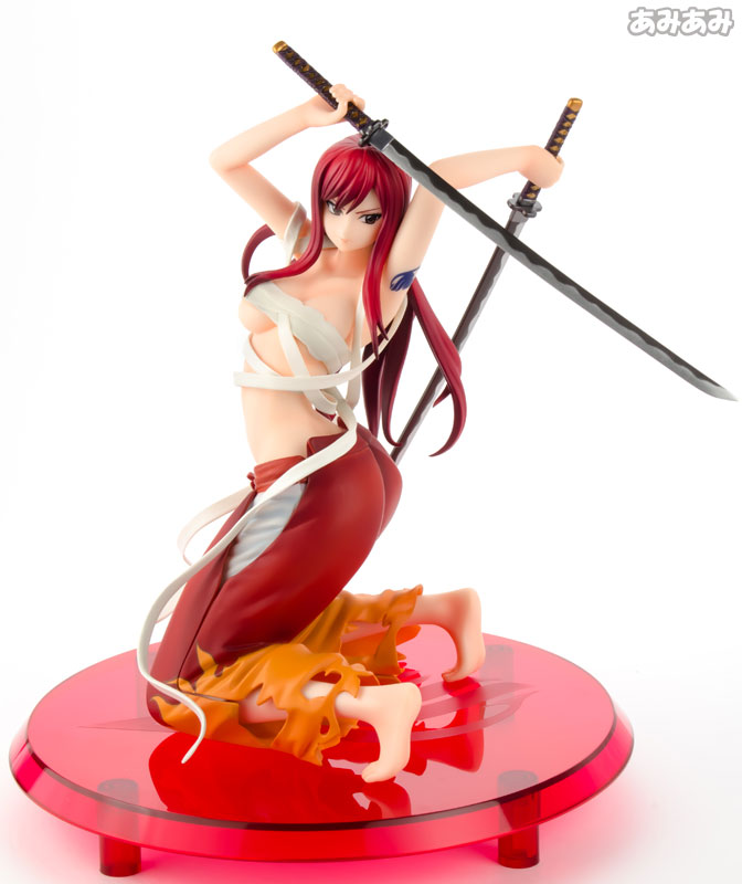 AmiAmi [Character & Hobby Shop] | (Pre-owned ITEM:A/BOX:B)FAIRY TAIL - Erza  Scarlet Hakama Ver. 1/8 Complete Figure [HobbyJAPAN Web Order  Exclusive](Released)