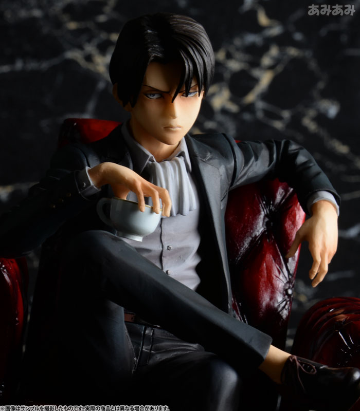 mensHdge technical statue No.3 リヴァイ Amazon.co.jp: mensHdge technical statue No.3 進撃の巨人