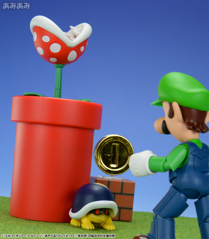 AmiAmi [Character & Hobby Shop] | S.H. Figuarts - Luigi