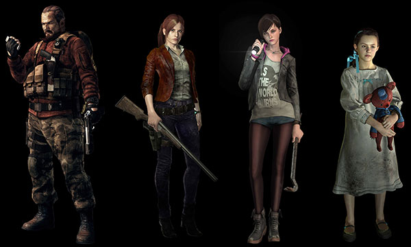 resident evil revelaciones 2 personajes