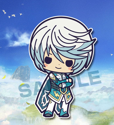 Tales of Zestiria the X Chibi Character Trading Rubber Strap Set