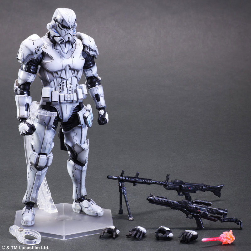 Figurine solaire Stormtrooper