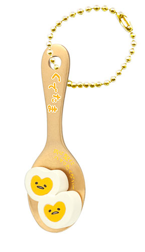 AmiAmi [Character & Hobby Shop] | Gudetama - Spoon Keychain 10Pack