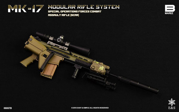 AmiAmi [Character & Hobby Shop] | 1/6 MK17 Module Rifle Set B 
